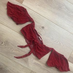 Cotton candy crop top